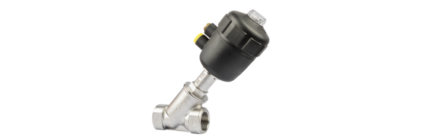 OMIFP: Valvole Y con corpo INOX e attuatore PTFE