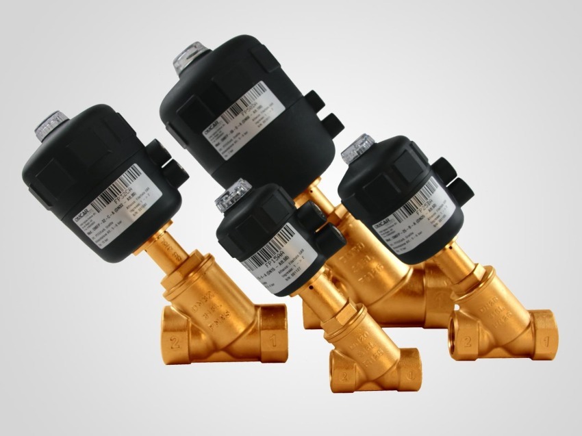 OMBFP: Valvole Y con il corpo in Ottone e attuatore in PTFE